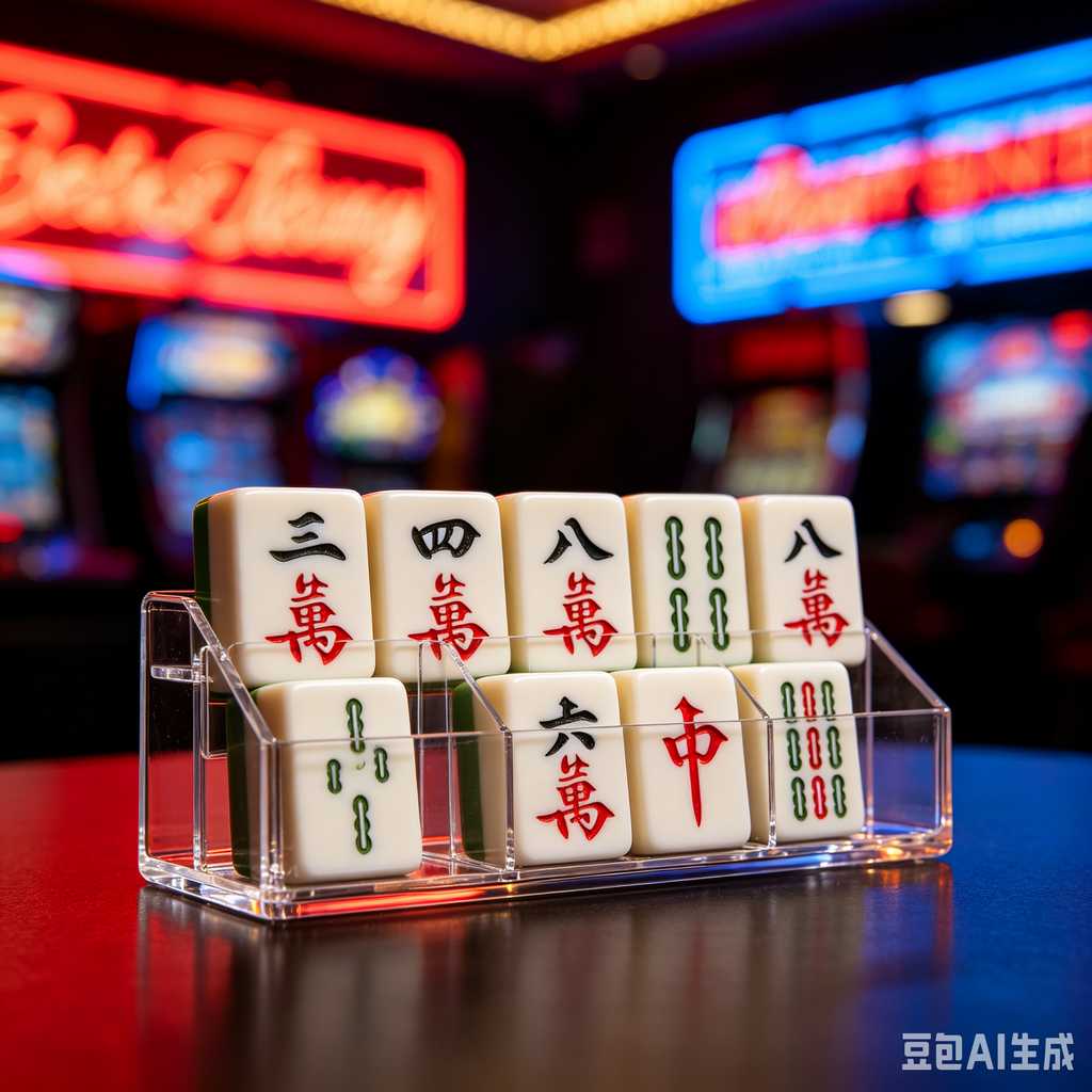 pastel color mahjong tiles